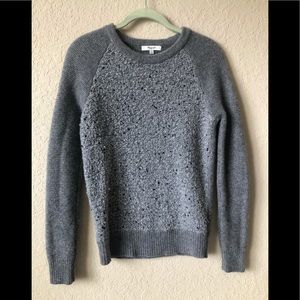 Madewell Women’s Gray Textured Sweater